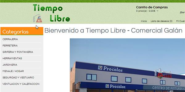 Tienda Tiempo Libre