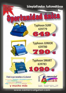 Limpiafondos TYPHOON
